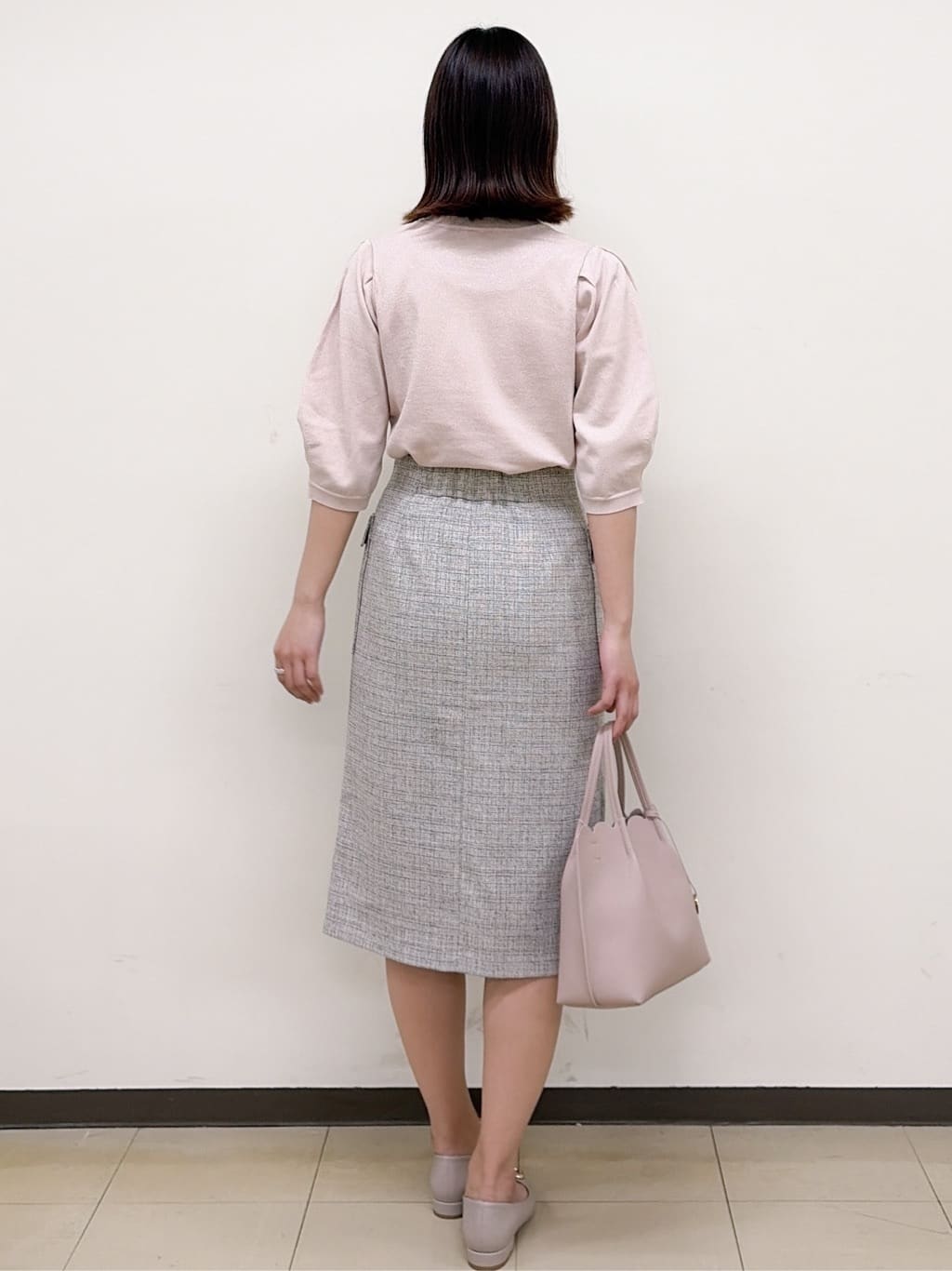 yurinaさんの「index｜《再入荷》ダブルブレストテーラードジャケット【接触冷感／吸水速乾／イージーアイロン／防シワ／洗濯機O」を使ったコーディネート