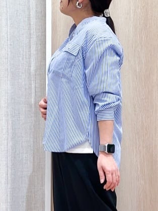 naoさんの「grove｜お仕事も普段も。今どきワークシャツブラウス」を使ったコーディネート