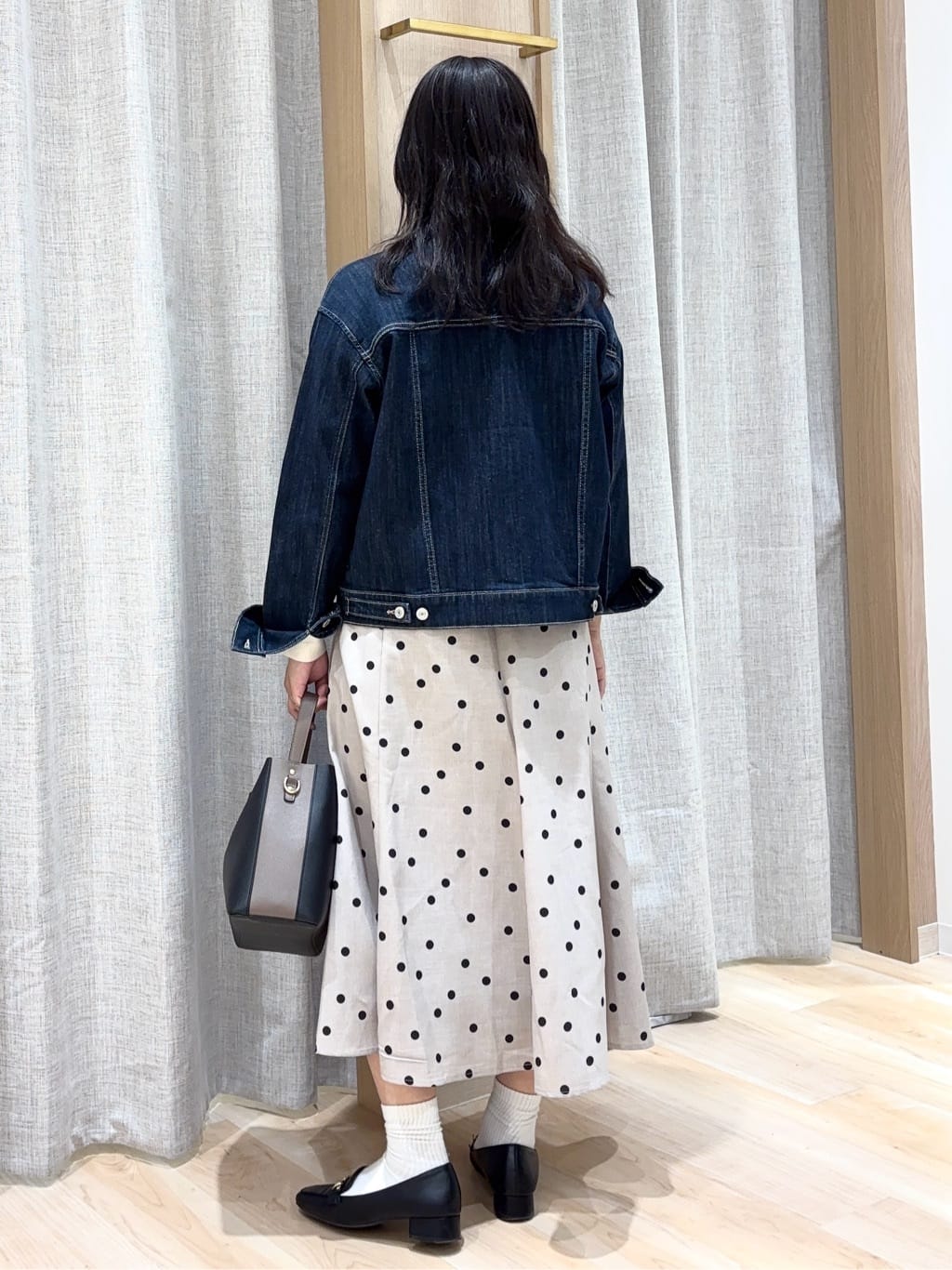 miraiさんの「grove｜高評価！【洗濯機OK】ベーシックニット【毛玉軽減】」を使ったコーディネート