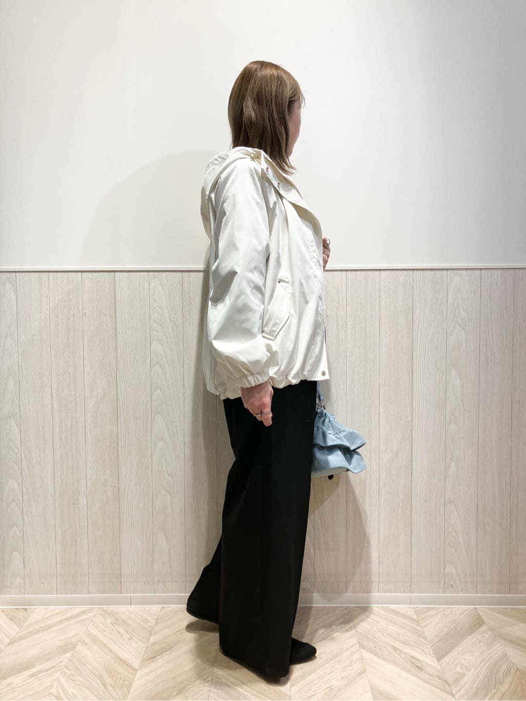 shokoさんの「SHOO･LA･RUE｜【セットアップ可/洗濯機可】上品チェックが好印象 ゆるさら6分袖ブラウス」を使ったコーディネート