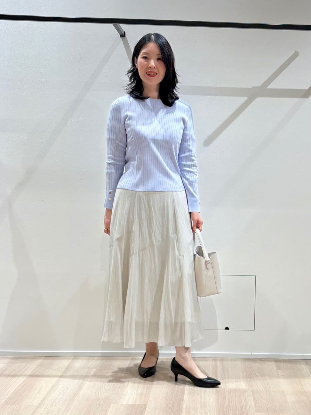 yさんの「UNTITLED｜【追加/新色】エアリーワンハンドルバッグ」を使ったコーディネート
