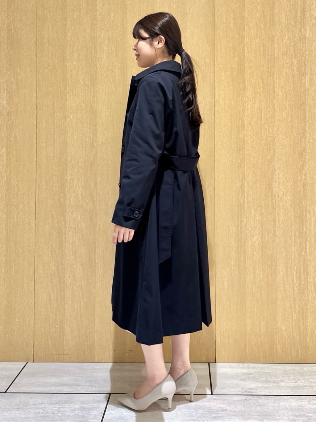 nanaさんの「UNTITLED｜◆【お呼ばれドレス/洗える】カットジャカードスリーブ ワンピース」を使ったコーディネート