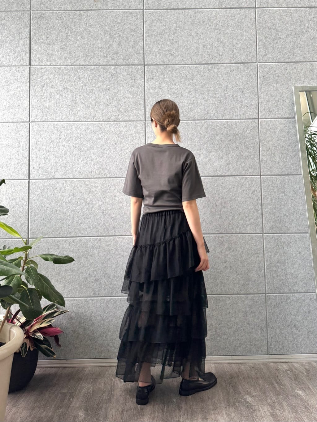 uchi__yamaさんの「CODE A｜corset jersey tee」を使ったコーディネート