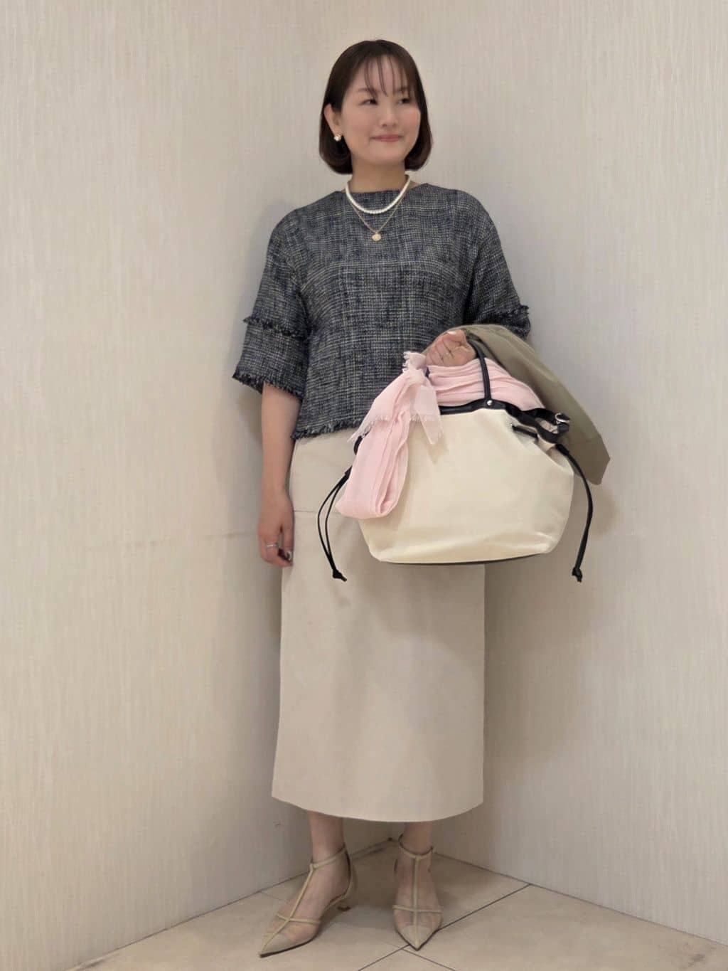 naokoさんの「UNTITLED｜◆【はっ水】ライトコットンミリタリーコート」を使ったコーディネート