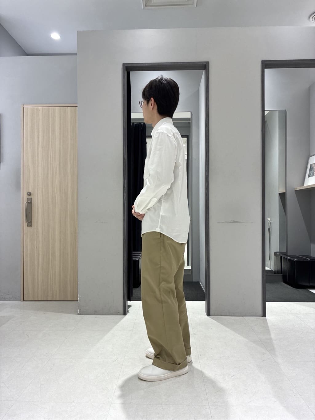 わいずみさんの「TAKEO KIKUCHI｜2WAYアクティブ ライト ブルゾン」を使ったコーディネート