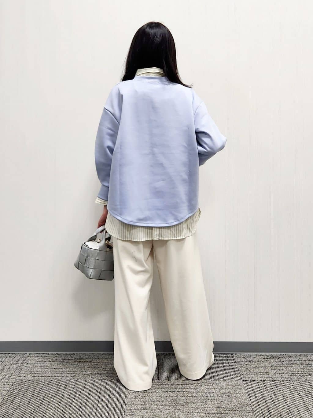 naraさんの「Dessin｜【洗える】8分袖ボンディングカットソー」を使ったコーディネート