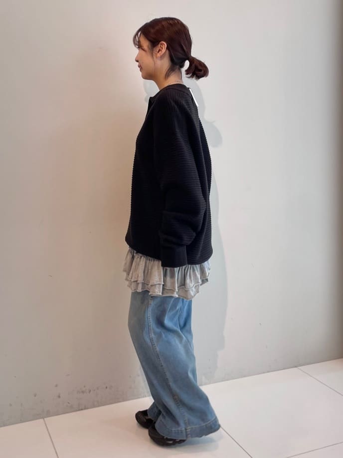 abeさんの「tk.TAKEO KIKUCHI｜ハーフジップニットポロシャツ」を使ったコーディネート