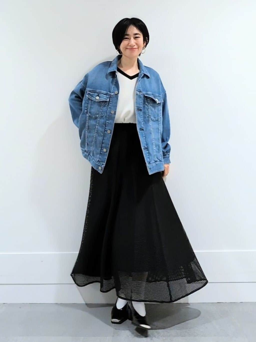 ミズタさんの「UNTITLED｜【Healthy DENIM】別注Bran／デニムジャケット」を使ったコーディネート