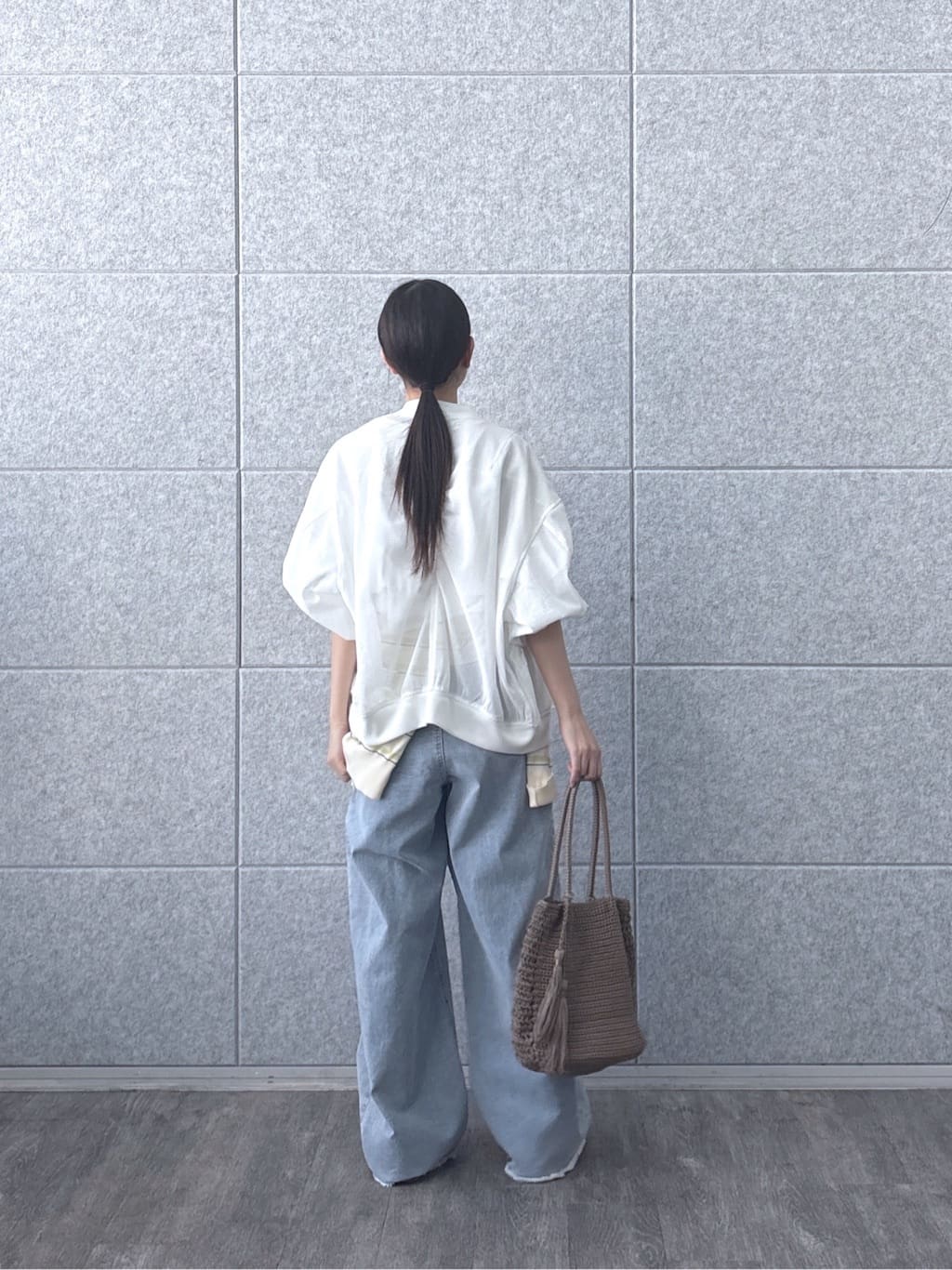 Renoさんの「INDIVI｜メッシュブルゾン」を使ったコーディネート