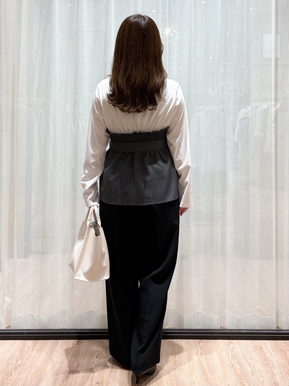 かなさんの「OPAQUE.CLIP｜メタルハートモチーフ ペンダント」を使ったコーディネート