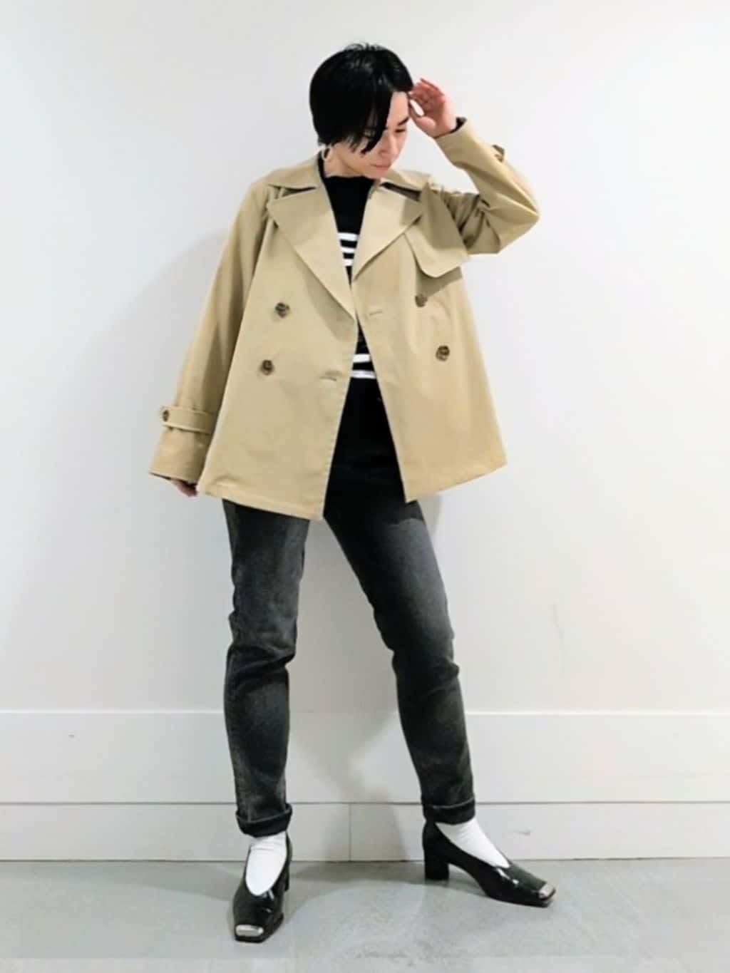 ミズタさんの「UNTITLED｜【洗える】ミラノリブニット」を使ったコーディネート