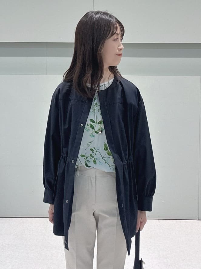 makiさんの「UNTITLED｜◆【はっ水】ライトコットンミリタリーコート」を使ったコーディネート