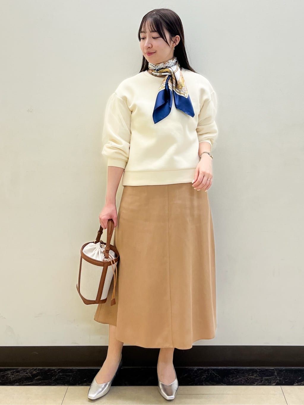 mikikoさんの「Reflect｜チュールレイヤードスリーブプルオーバー」を使ったコーディネート