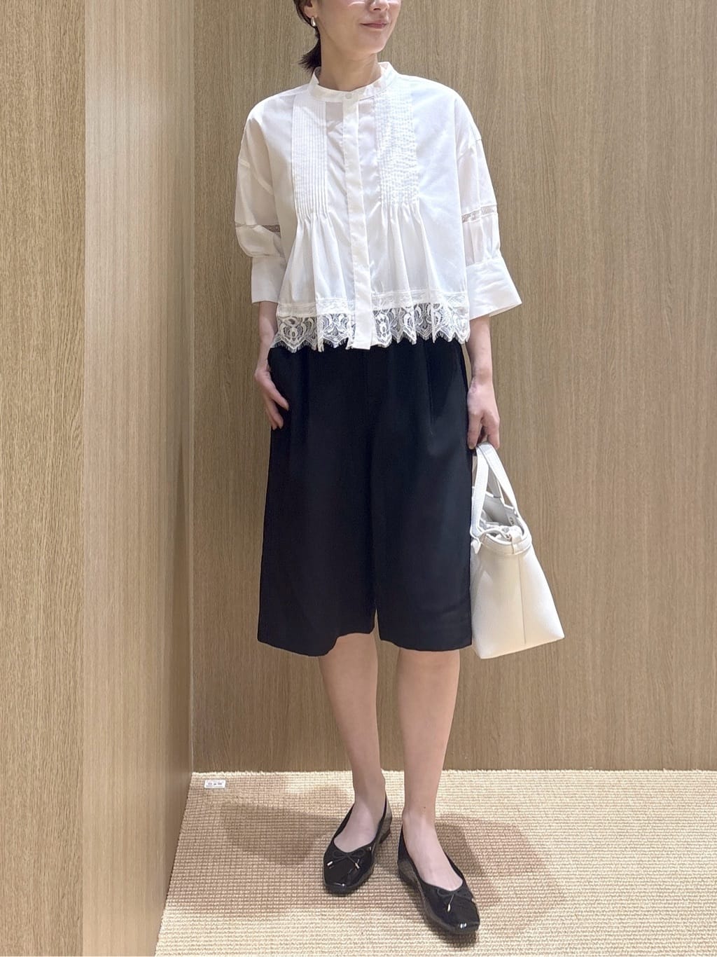 たけねぇさんの「OPAQUE.CLIP｜ストレッチハーフパンツ【洗濯機OK】」を使ったコーディネート