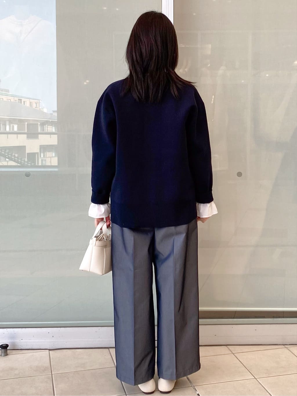 Jeanさんの「OPAQUE.CLIP｜キャンディスリーブシャツ【洗濯機OK】」を使ったコーディネート