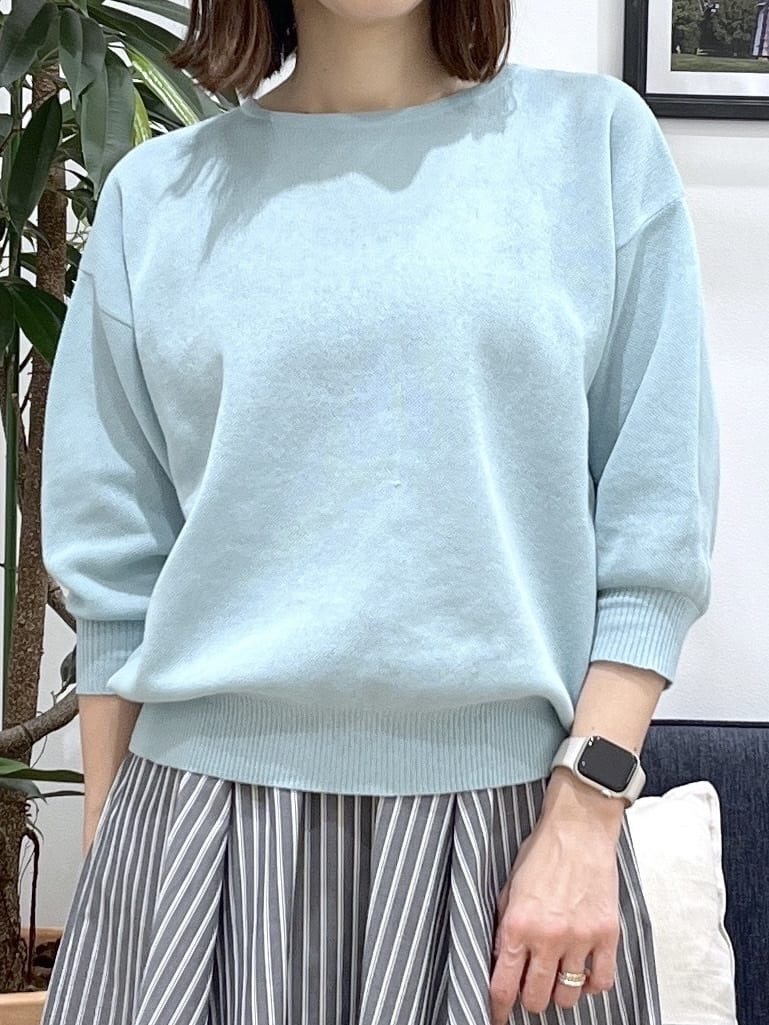 canaさんの「Dessin｜【洗える】シアーリラックスニット」を使ったコーディネート