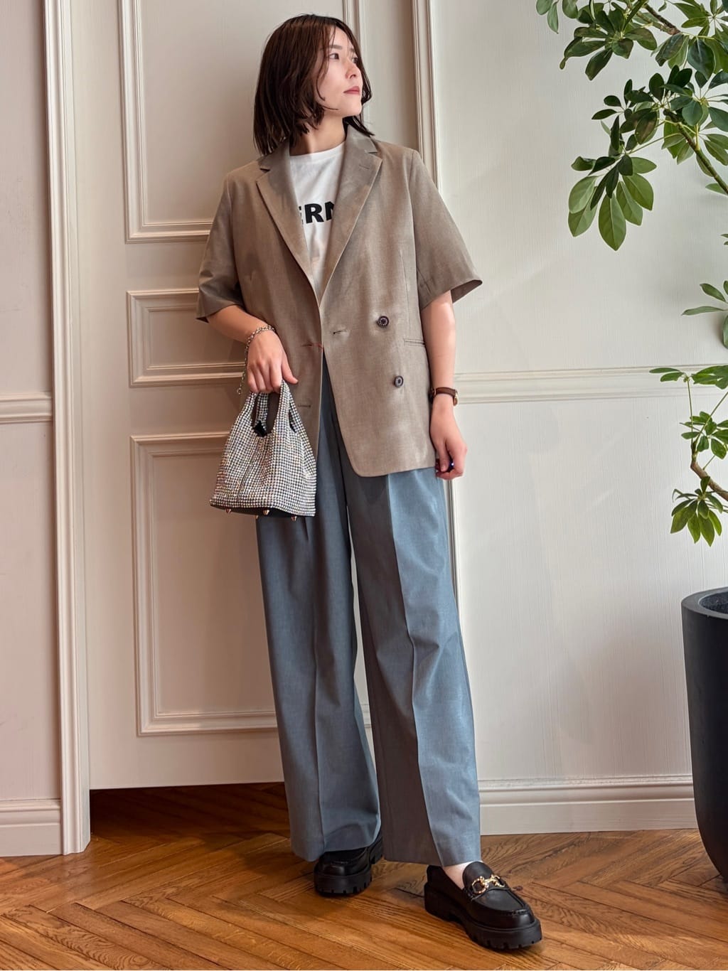 nakaoさんの「DRESSTERIOR｜【otonaMUSE5月号掲載/セットアップ可】ウォッシャブルイージーサマージャケット」を使ったコーディネート
