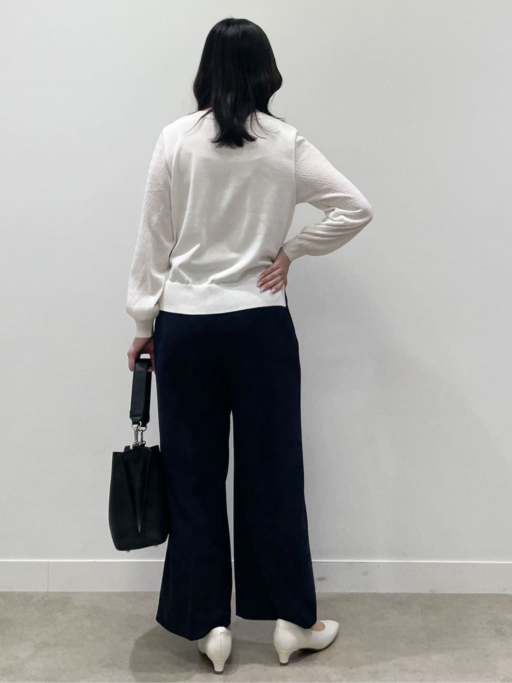 yukariさんの「Reflect｜【SS-4Lサイズ／通勤／セットアップ可】ノーカラージャケット」を使ったコーディネート