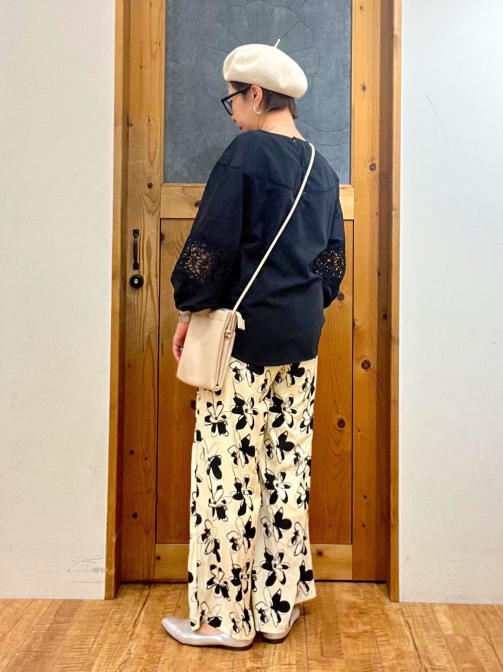 ゆみさんの「SHOO･LA･RUE｜2層ミニショルダーバッグ」を使ったコーディネート