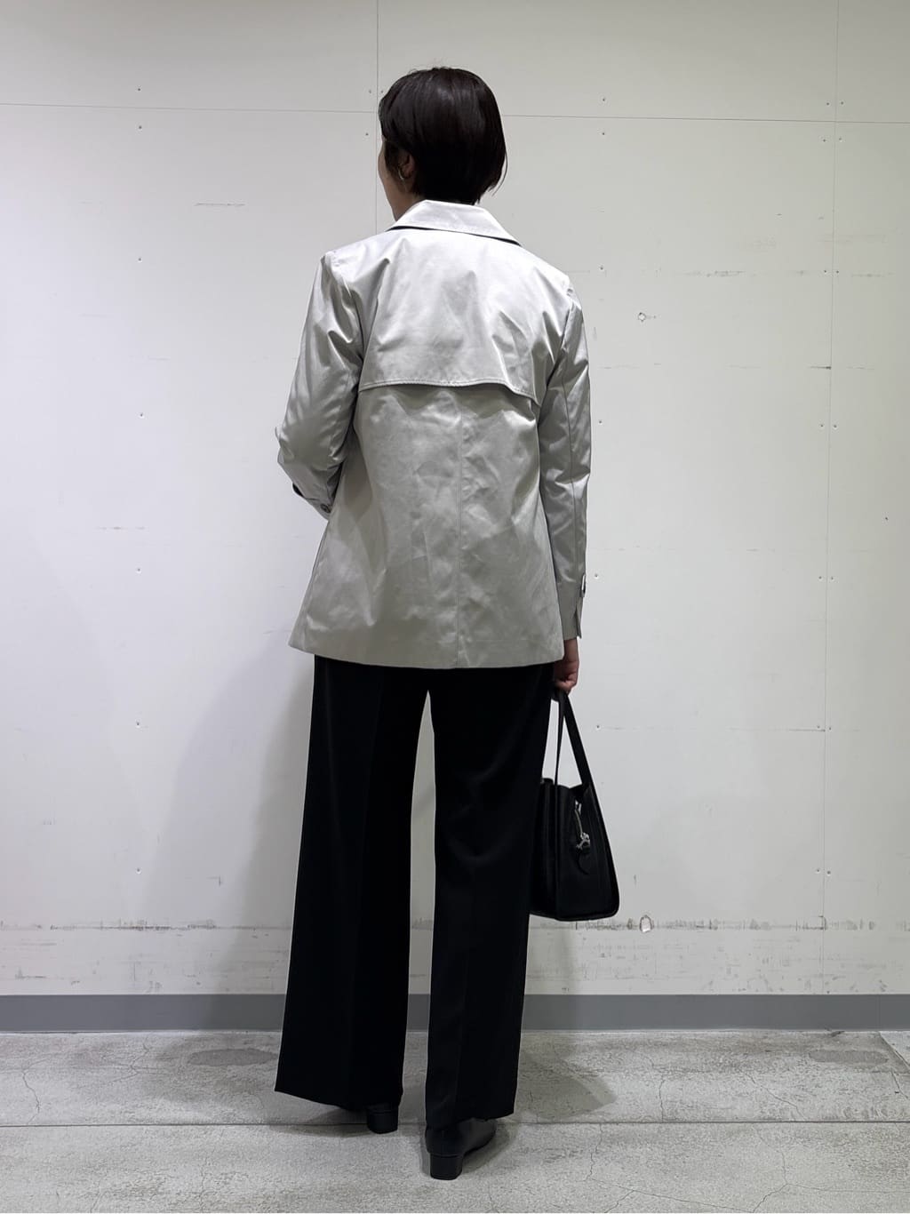 yuriさんの「INDIVI｜【通勤スーツ／洗える】ストレッチワイドパンツ」を使ったコーディネート
