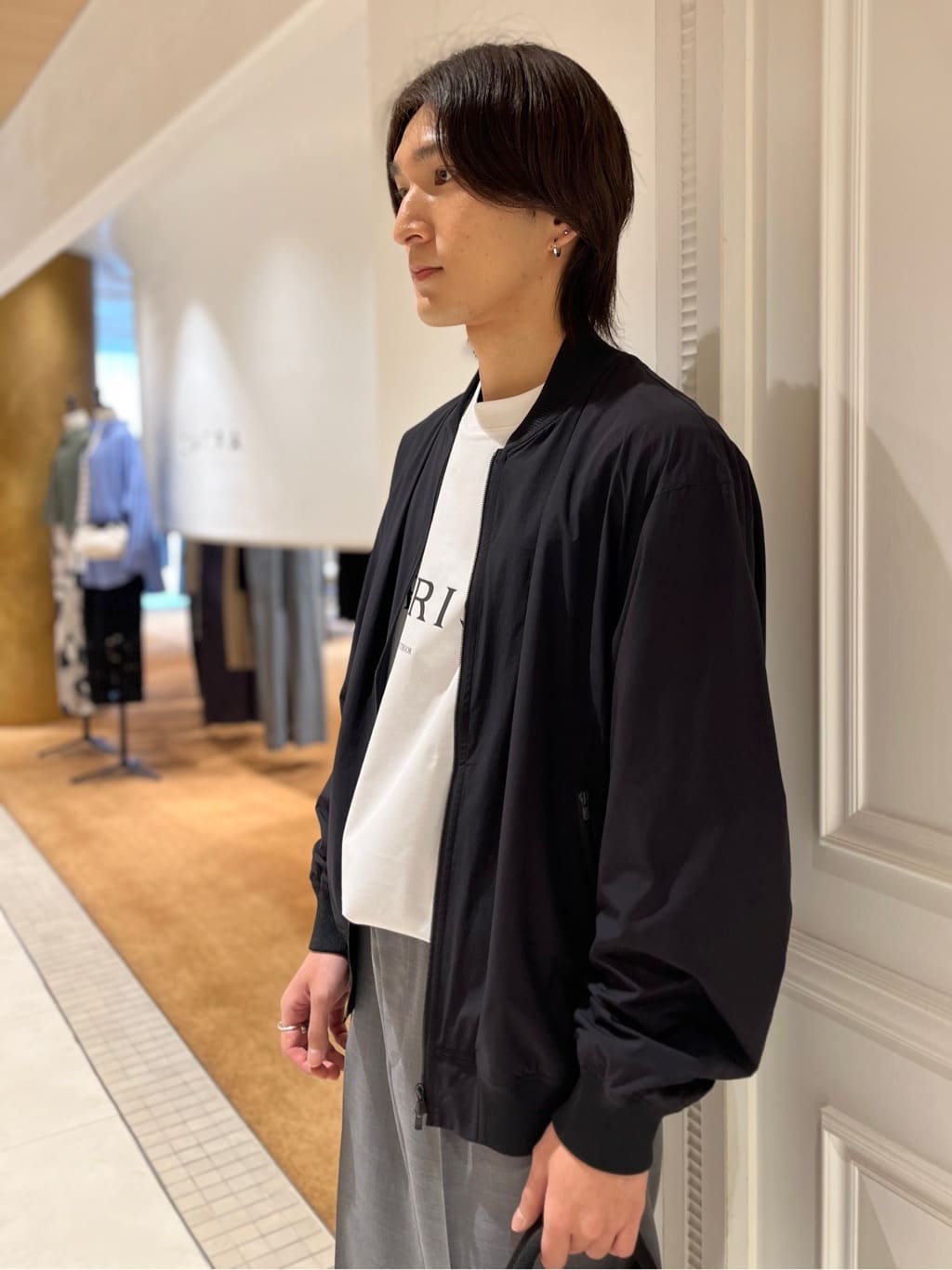 Watanabeさんの「DRESSTERIOR｜◆【干場義雅&times;K－3B&times;DRESSTERIOR】ブラックMA－1」を使ったコーディネート