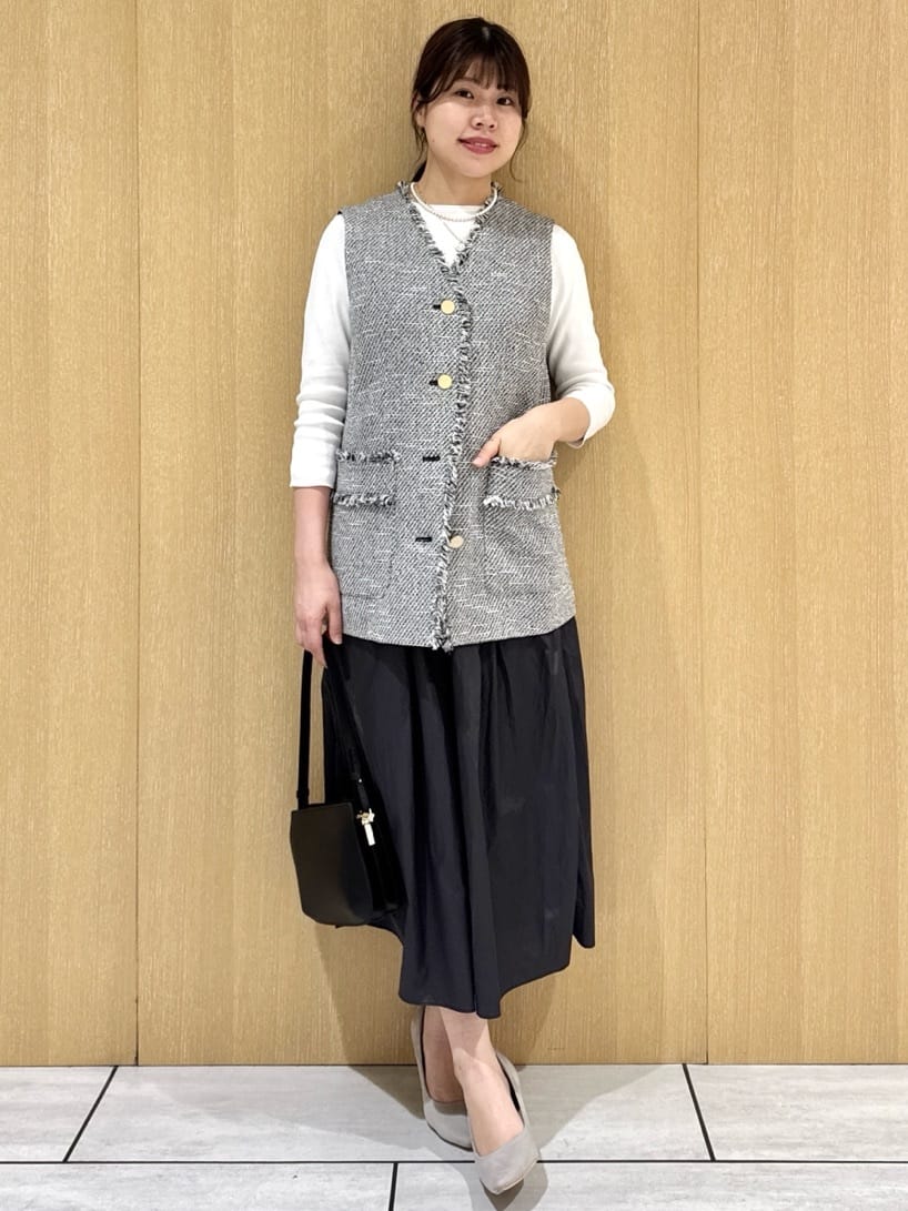 nanaさんの「UNTITLED｜【洗える/七分袖】ボートネックコットンプルオーバー」を使ったコーディネート
