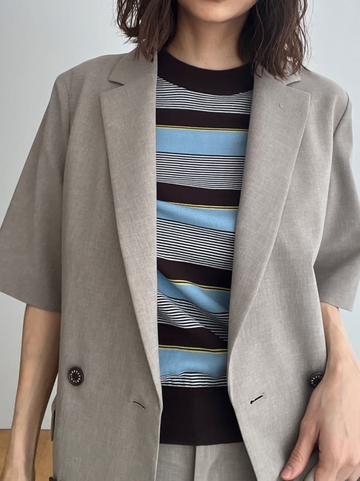 misaさんの「DRESSTERIOR｜【otonaMUSE5月号掲載/セットアップ可】ウォッシャブルイージーサマージャケット」を使ったコーディネート