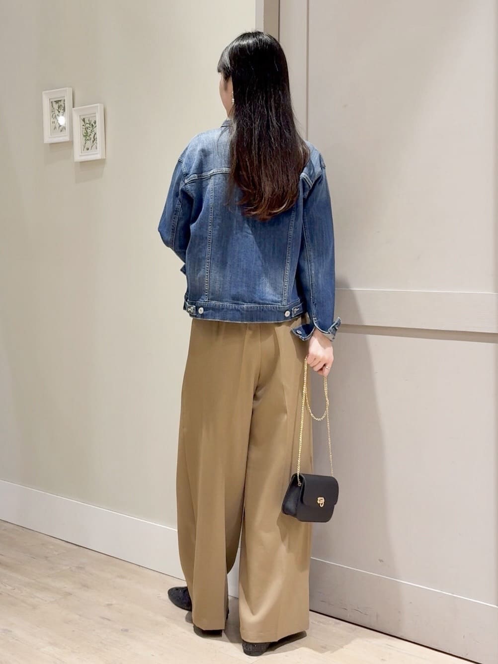 Mayuさんの「grove｜着心地軽やか、動きやすいストレッチデニムジャケット」を使ったコーディネート
