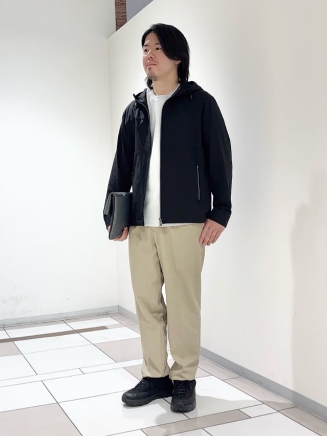 及川さんの「TAKEO KIKUCHI｜【KAJIF】フード ブルゾン」を使ったコーディネート