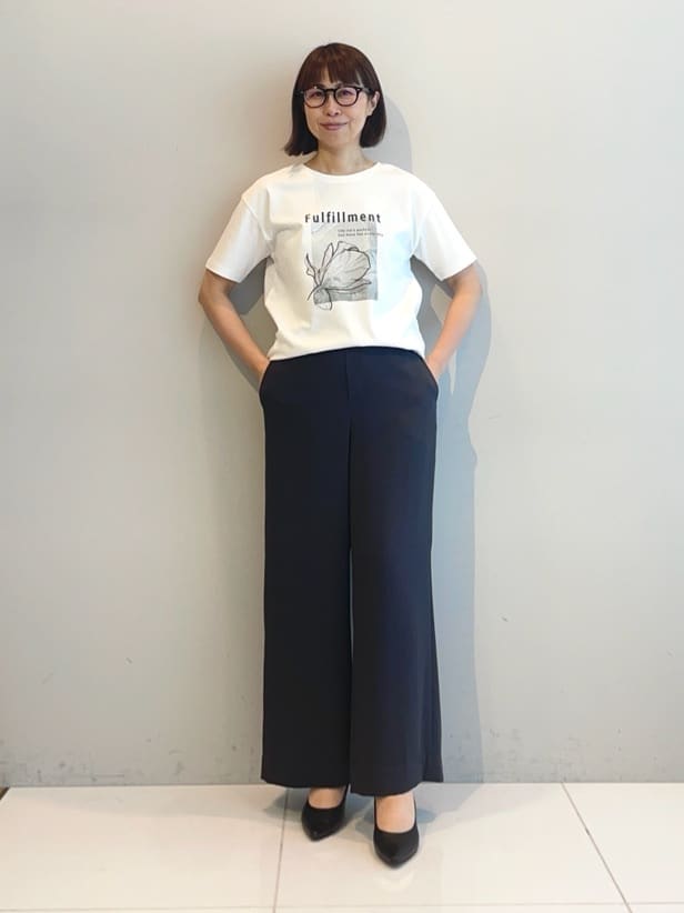 murayamaさんの「INDIVI｜【接触冷感／透湿／着る日傘】颯爽ジレジャケット」を使ったコーディネート