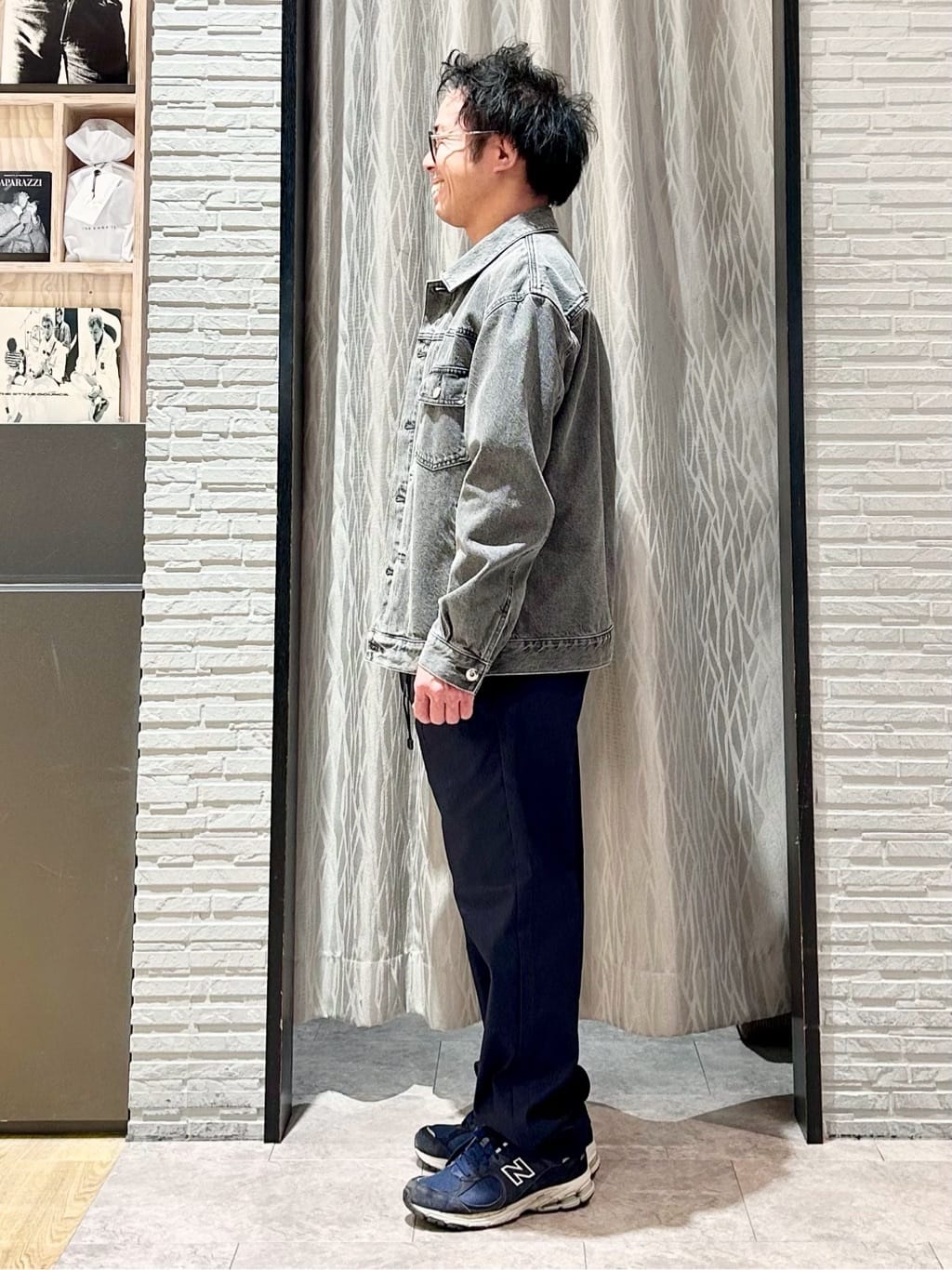 KENJI Iさんの「THE SHOP TK｜【大人にも取り入れやすい】デニムジャケット セットアップ可/洗濯機OK」を使ったコーディネート