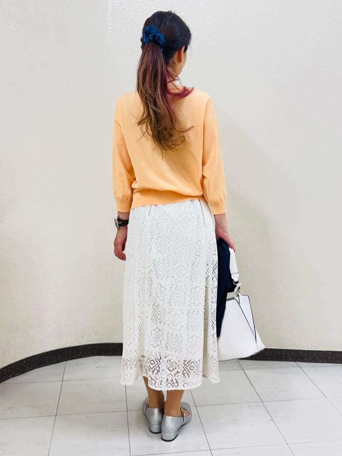 ⭐︎Eimi⭐︎さんの「Reflect｜レースデザインスリーブカーディガン」を使ったコーディネート