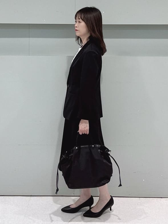 makiさんの「UNTITLED｜【UV/接触冷感/スーツ】ジャージマーメイドスカート」を使ったコーディネート