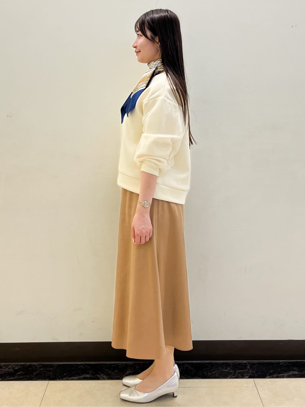 mikikoさんの「Reflect｜チュールレイヤードスリーブプルオーバー」を使ったコーディネート