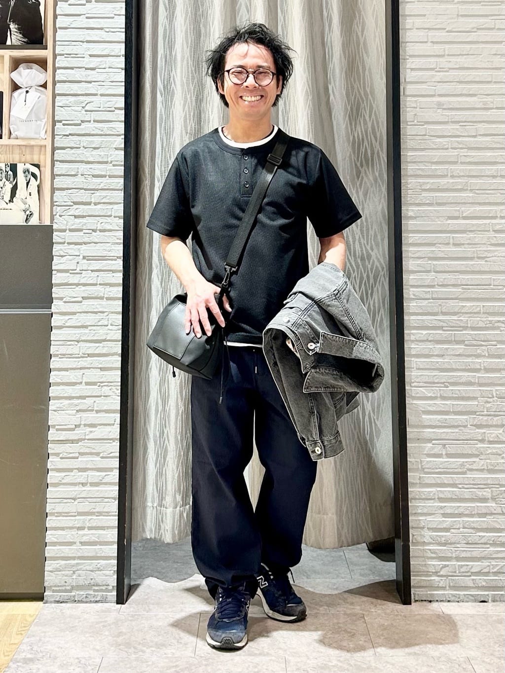 KENJI Iさんの「THE SHOP TK｜【大人にも取り入れやすい】デニムジャケット セットアップ可/洗濯機OK」を使ったコーディネート
