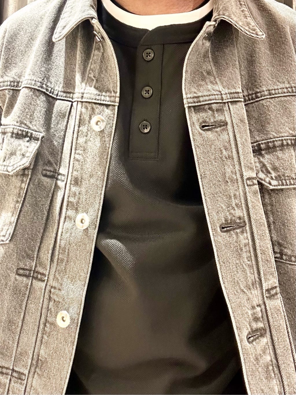 KENJI Iさんの「THE SHOP TK｜【大人にも取り入れやすい】デニムジャケット セットアップ可/洗濯機OK」を使ったコーディネート