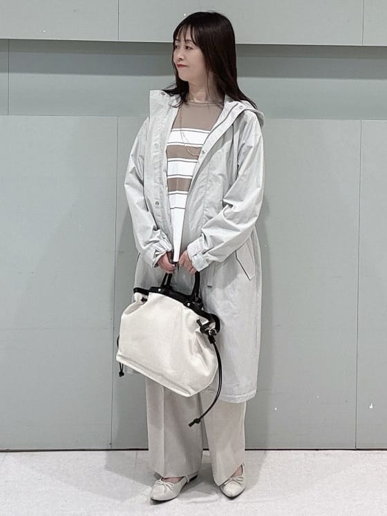 makiさんの「UNTITLED｜◆【2WAY/洗える/はっ水】グログランモッズコート」を使ったコーディネート