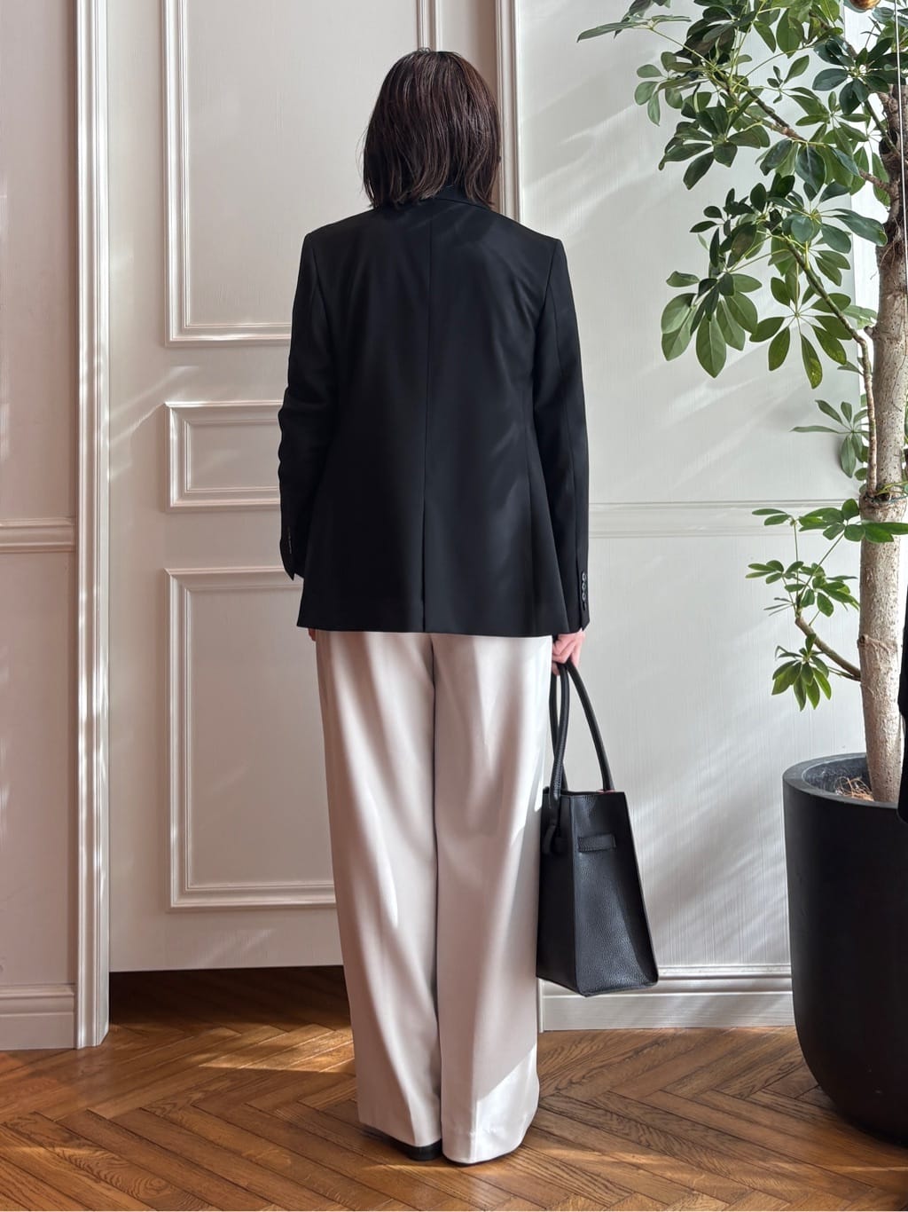 nakaoさんの「DRESSTERIOR｜◆ソフトレザーバレエシューズ」を使ったコーディネート