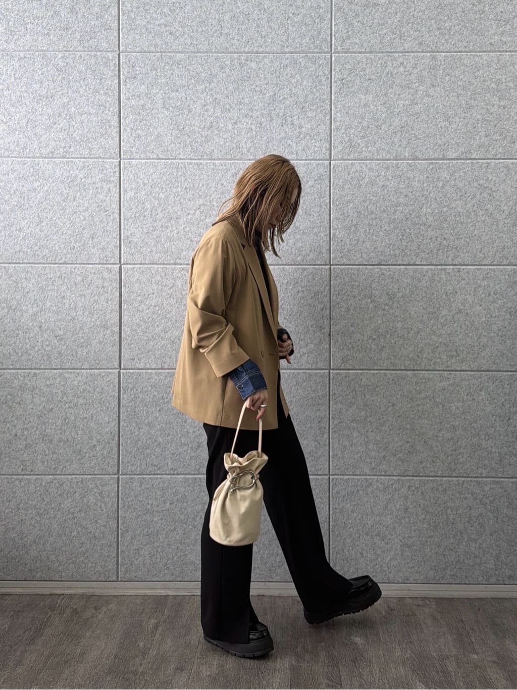 kotakiさんの「INDIVI｜Comfy SET UP｜ダブルブレストイージージャケット【セットアップ対応／通勤／カセット服／接触」を使ったコーディネート