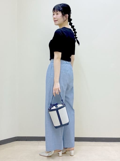  beni_gingerさんの「Reflect｜【アンサンブル可】バイカラーカーディガン」を使ったコーディネート