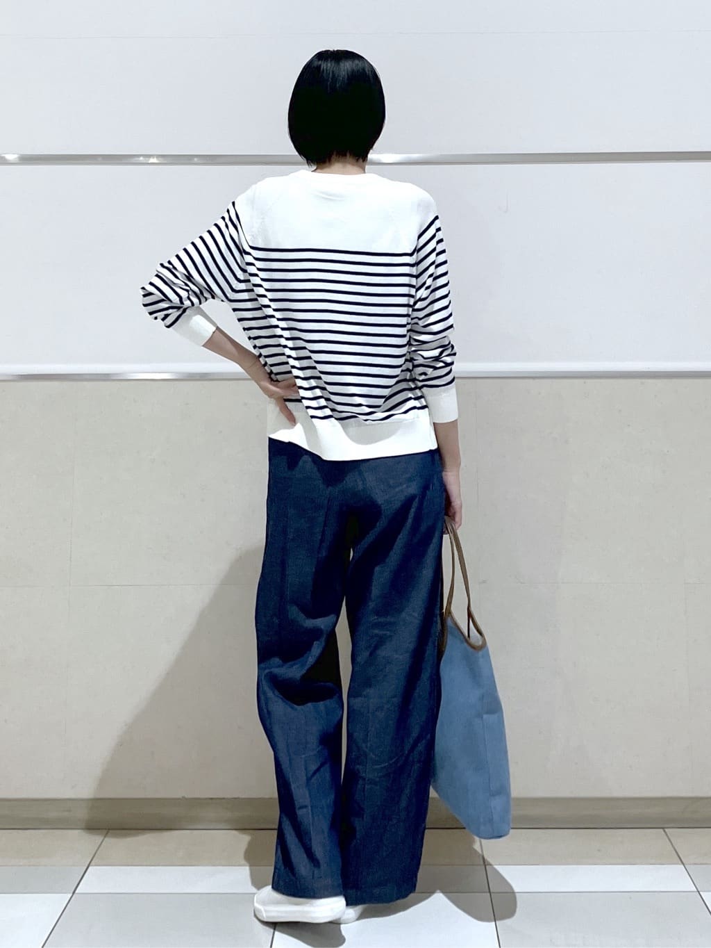 eriko さんの「Dessin｜【2点セット/洗える】アンサンブルニット」を使ったコーディネート