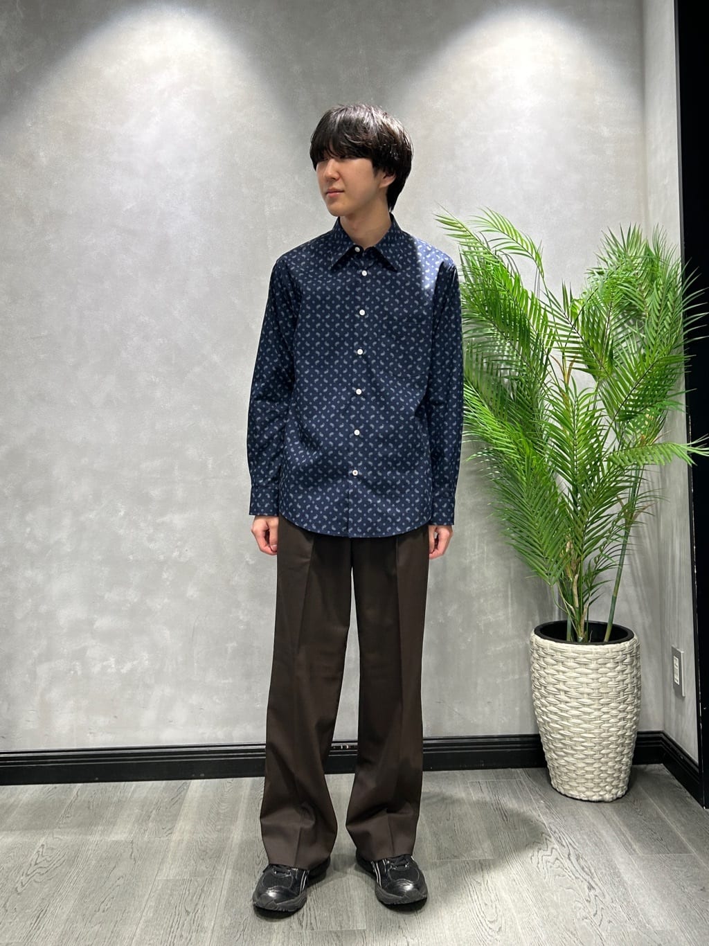 ruiさんの「TAKEO KIKUCHI｜【通気性】ジャージ千鳥柄 ジャケット」を使ったコーディネート