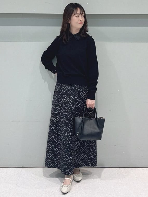 makiさんの「UNTITLED｜◆【セットアップ可/はっ水】シャイニータイプライターブルゾン」を使ったコーディネート