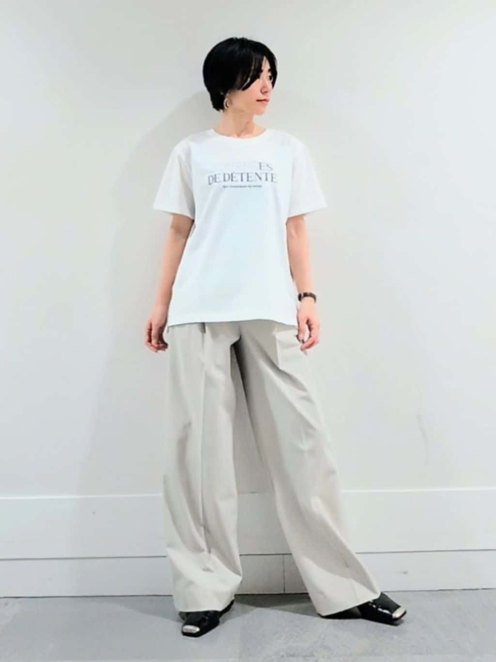 ミズタさんの「UNTITLED｜【ロゴ/プリント】グラフィックTシャツ」を使ったコーディネート