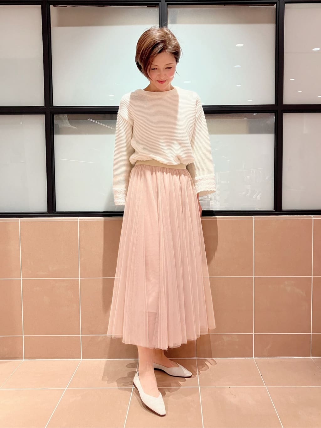 Ｋさんの「ESPERANZA｜Oito和紙フラットパンプス」を使ったコーディネート