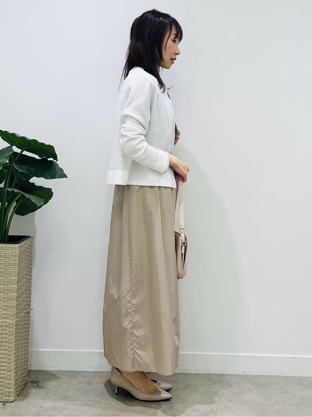 Miwaさんの「UNTITLED｜【洗える/きれいめ柄】コモンプリントブラウス」を使ったコーディネート