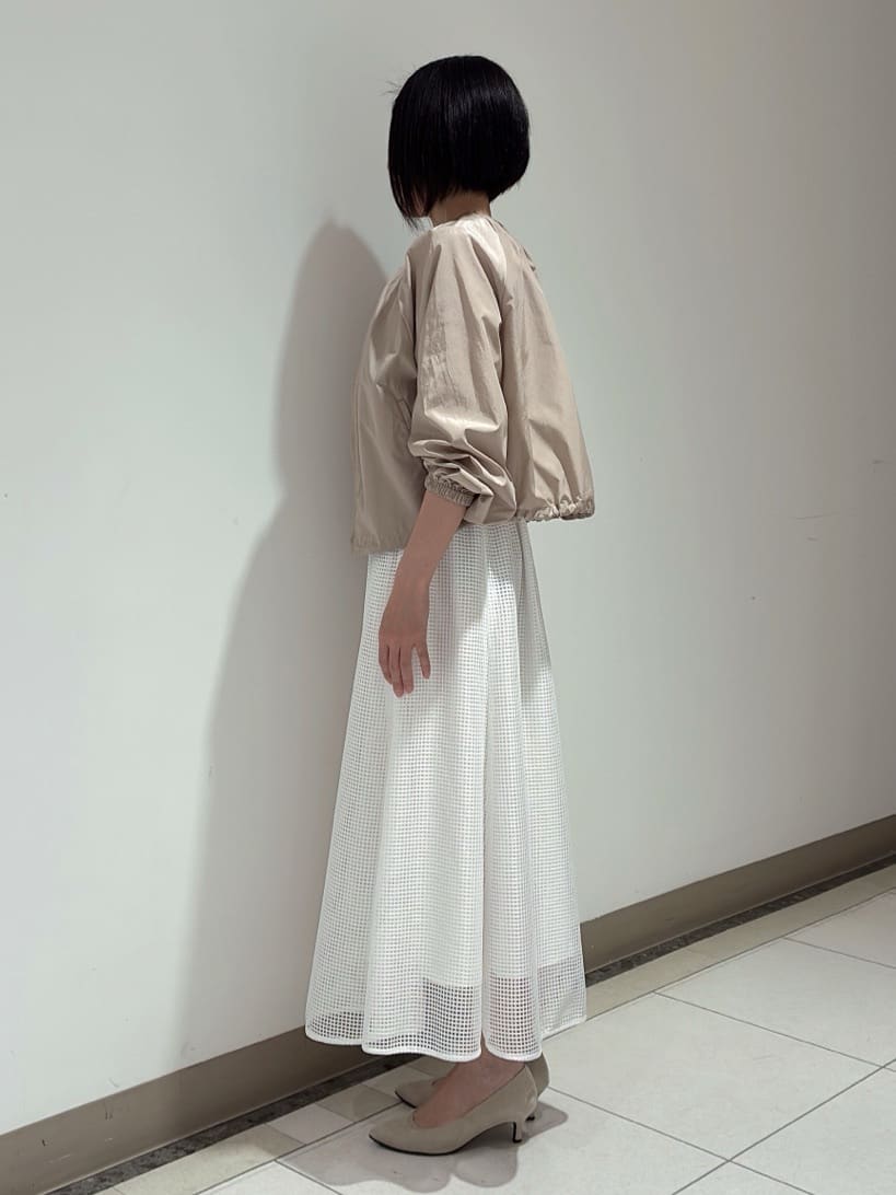 環さんの「UNTITLED｜【洗える/清涼感】袖スリットニットプルオーバー」を使ったコーディネート