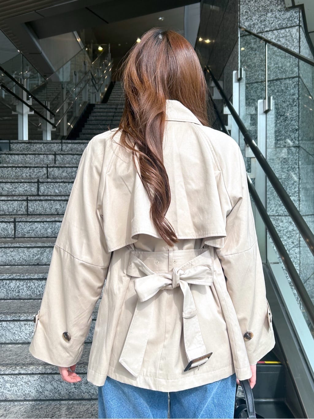 Risaさんの「OPAQUE.CLIP｜ワイドストレートデニムパンツ【洗濯機OK】《S～LL》」を使ったコーディネート