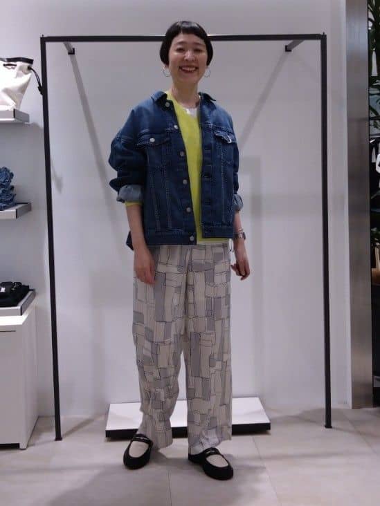 まちこさんの「UNTITLED｜【Healthy DENIM】別注Bran／デニムジャケット」を使ったコーディネート
