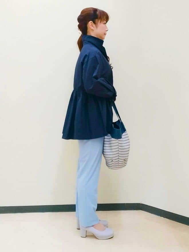 花さんの「Reflect｜【私のパンツ】ベーシックテーパードパンツ」を使ったコーディネート